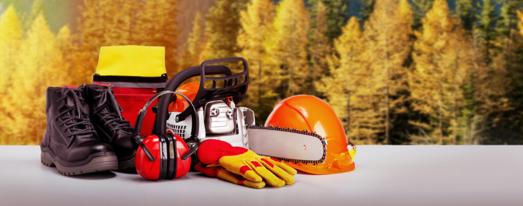 20230617144653 fpdl.in chainsaw protective equipment lumberjack against forest background banner 106035 960 full